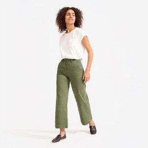 Everlane wide-leg crop pant - size 4